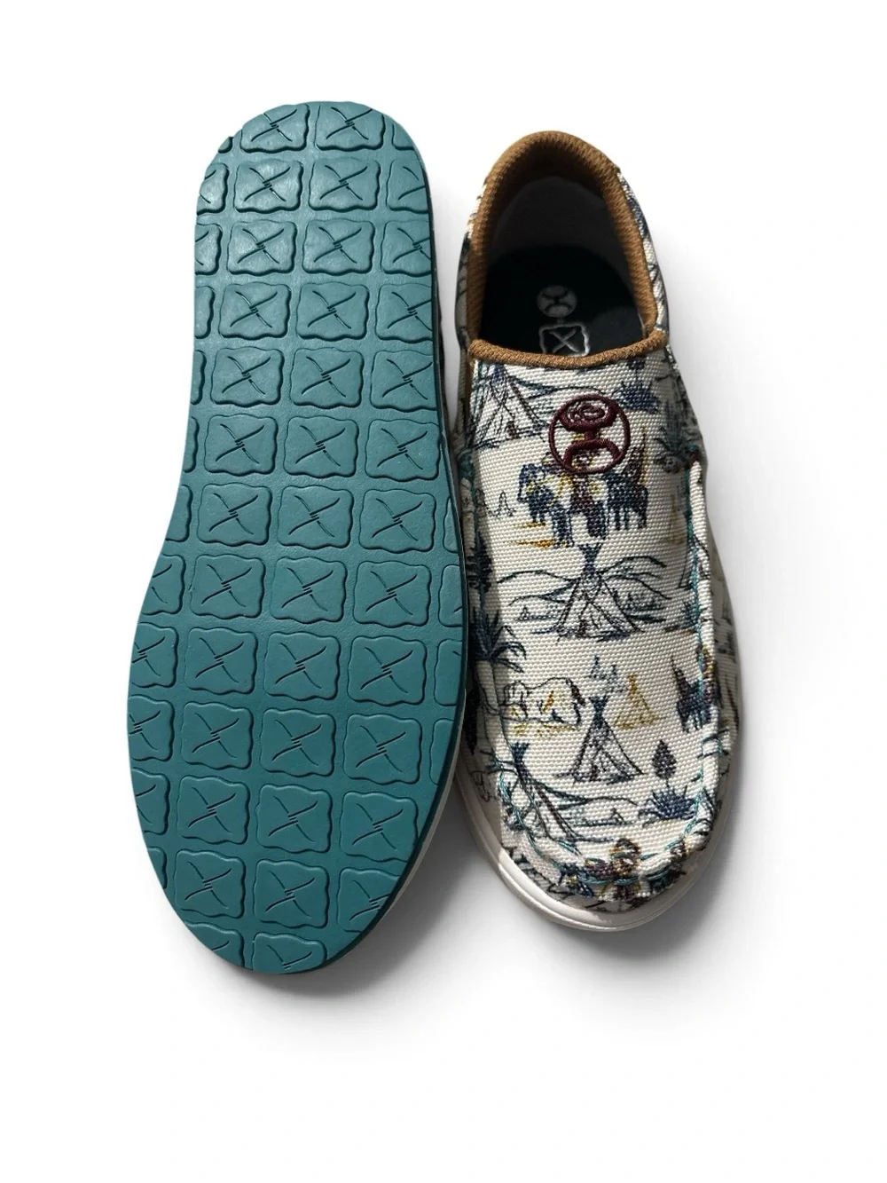 Twisted X Kids Hooey Slip On Loper Shoe Size  1   YHYC009